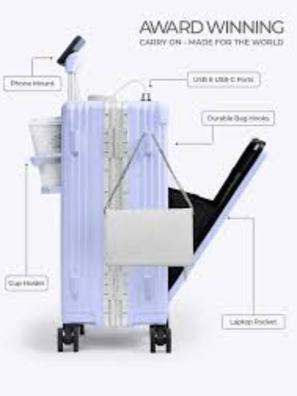 NOBL All-In-1 Carry On - NWB